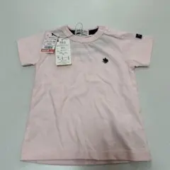 しまむら　ポロベビー　 半袖Tシャツ ピンク　90cmのサムネイル