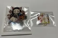 鬼滅の刃 竈門禰豆子 ハロウィン アクスタ 隊士百景 チャーム 2点セット 善逸