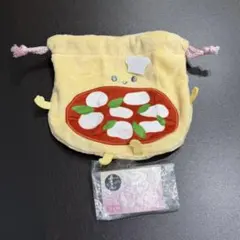 C-pla 限定 こぎみゅん ふわふわ巾着 ピッツァン