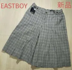 新品タグ付き　EASTBOY イーストボーイ　チェック　パンツサイズ13　グレー