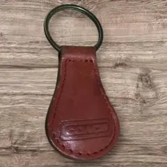 COACH ブラウンレザー キーホルダー