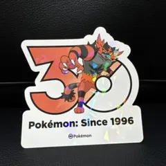 韓国限定】 ゴウカザル ポケモン ポップアップ 30周年ステッカー