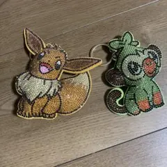 ポケモン イーブイ キラキラキーホルダー ポケモンキーホルダー