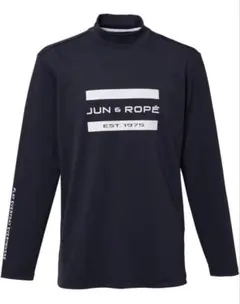 ゴルフウェア　ジュンアンドロペ　長袖モックネックシャツ　M