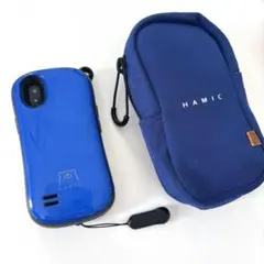 hamicポケット ブルー　本体&ケースセット