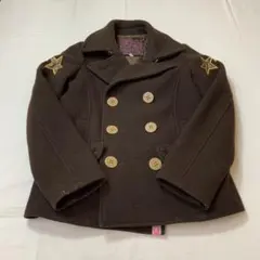 A BATHING APE APPEエイプスター★ レディース ピーコートS黒 2026年最新】A BATHING APE レディース ピーコート・ウールコートの