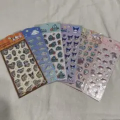サンリオ　ぷくっとシール　6シートセット