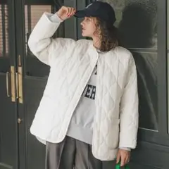 coca キルティングジャケット