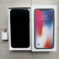 【8282さま】Apple iPhone X 256GB スペースグレー 本体