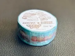 すみっコぐらし　はにわ　マスキングテープ　Ｂ　青　東京国立博物館　限定