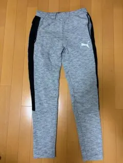 PUMA プーマ スウェットパンツ ジャージ　グレー メンズ S
