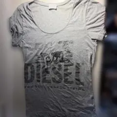 DIESEL 半袖Tシャツ グレー XS