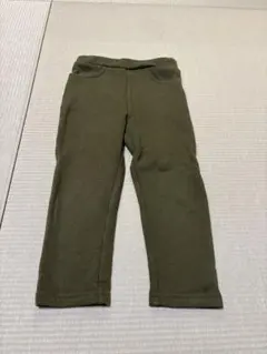 100サイズ　ボトムス　裏起毛パンツ