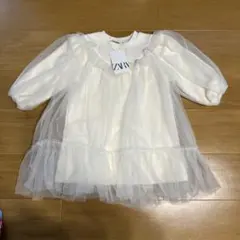 最終値下　ZARA キッズ　ガール　トップス　2歳　3歳　98cm 新品