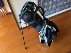 や*す様 BMW Golfsport スタンドバッグ 黒/白/緑 約9型のサムネイル