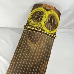 中古 お琴 筝 13絃 １３絃 油単をつけて その４ 箏（こと） 十三絃、十七絃 - 井手口楽器店