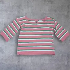 ALBA ROSAアルバローザ　ボーダーニット　サイズ1