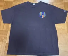 Champion Tシャツ L フェードブラウン ワンポイント チャンピオン