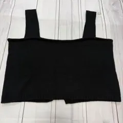 FRIFUL ニットビスチェ ブラック