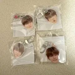 treasure アサヒ カプセルトイ 喜怒哀楽 コンプセット 顔アクキー