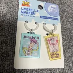 【トイ・ストーリー】アンブレラマーカー 2P ウッディ フォーキー