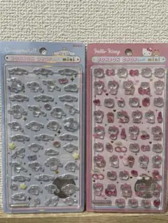 シナモン　マイメロボンボンドロップシール　サンリオミニボンボンドロップシールミニ