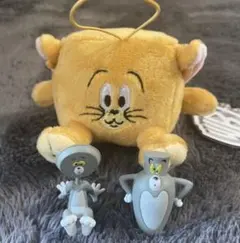 【送料込み 匿名発送】トムとジェリー　ファニーアート マスコット　セット売り