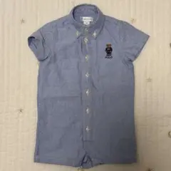 Ralph Lauren ポロベア　ロンパース　シャツ12M
