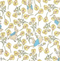 新品リバティタナローン❇ ロス・ラビット❇生地幅×49㎝❇