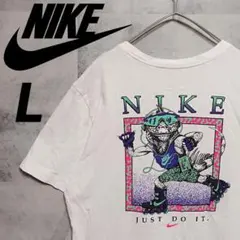 ナイキ NIKE メンズ Tシャツ ホワイト L 希少デザイン ストリート