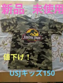 値下げ！ユニバTシャツ　ジュラシック・パーク キッズ150