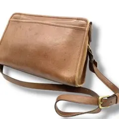 COACH オールドコーチ　ショルダーバッグ レザー