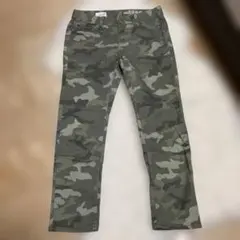 Gap★ギャップ　クロップドパンツ迷彩柄　ストレッチ
