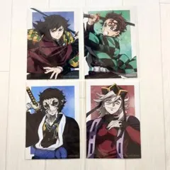 鬼滅の刃 アニプレックス オンラインくじ ランダムブロマイド 計4点セット！