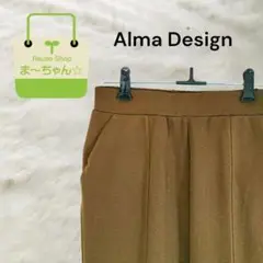【美品!!】アルマデザイン　センタースリット　パンツ　カーキ★最終セール★