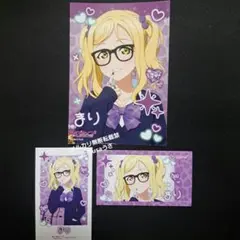 小原鞠莉【3点】 ギャル制服 ブロマイド カード Aqours ラブライブ