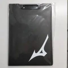 Mizuno 黒 クリップボード ロゴ入り　バインダー
