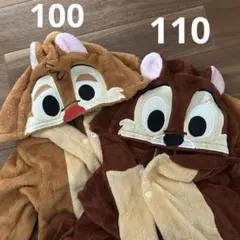 チップとデール　ロンパース