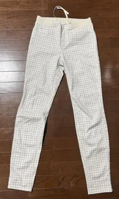 【極暖】ユニクロ ヒートテック ウルトラストレッチレギンスパンツ M チェック