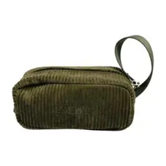 新品未使用！LOEWE ロエベ　トラベルポーチ ロエベ/ポーチ/ドローストリング ポーチ/ベージュ×ブラウン