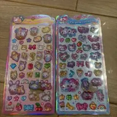 うるちゅるポップシール フワフワらびちゃん　ハッピーマーチ　まじかるみゅーちゃん