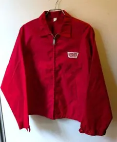 70's USA製 ZIMMATIC 企業ナイロンジャケット レッド