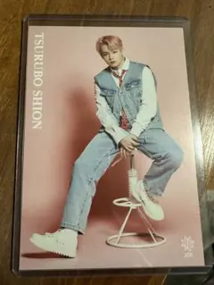 JO1 KIZUNA タワレコカフェ ポストカード 鶴房汐恩