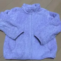 UNIQLO 薄紫 フリースジャケット 22D