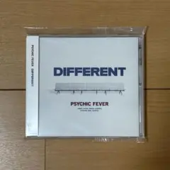 PSYCHICFEVER DIFFERENT 通常盤 CD - メルカリ