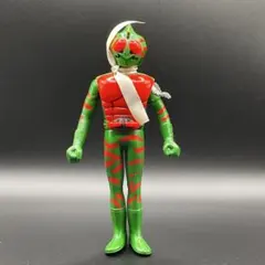 未使用】ポピー 仮面ライダーV3 ソフビ 宇宙怪獣シリーズ ヘッダー 袋