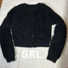 GRLブラックカーディガン