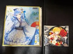 勝利の女神:NIKKE GEO 新春フェア 色紙 ヘルム 缶バッジ グレイブ