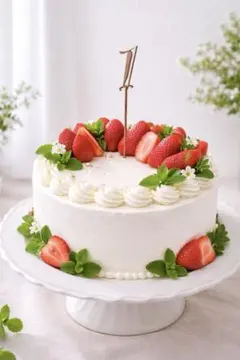 ☺︎ 数字の1 ケーキトッパー☺︎ 1歳　誕生日