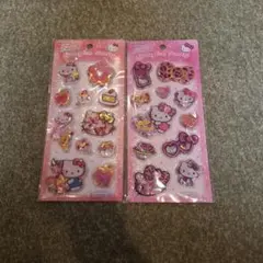 サンリオ　スパンコールパーティー　キティ　２種セット